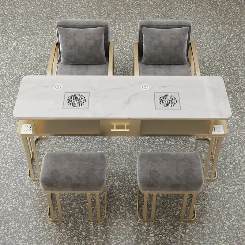 

Beauty Salon Manicure Table Professional Makeup Designer Nail Table Cleaner Auxiliary Nageltisch Salon Equipment LJ50MT