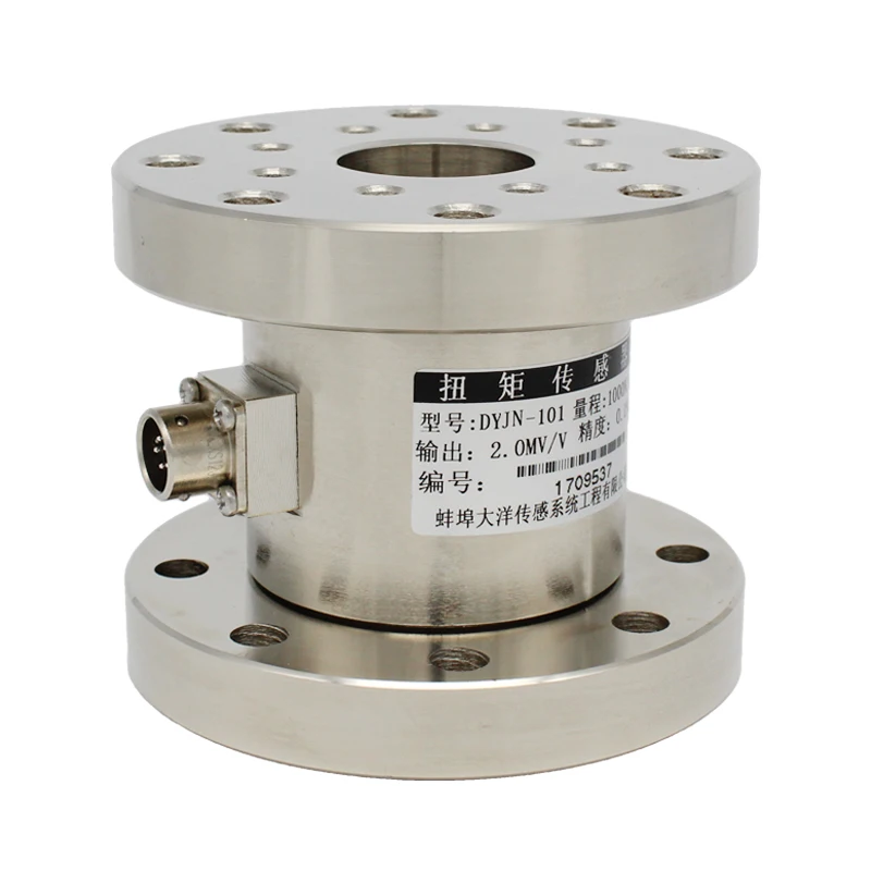 

20Nm 500Nm 5000Nm Transducer Compact structure Static Torque Sensor Double Flange Rotary Torsional Non-Continuous Torsion Force