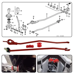 Shift Linkage with Bushing Fits for Honda CRX Civic SiR EF8 B16A 1988-1991