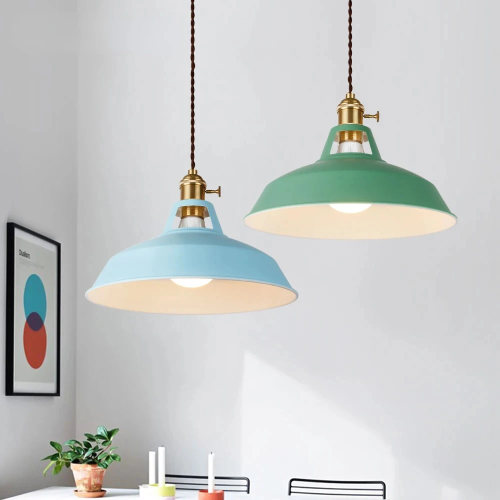 Loft lampa wisząca nowoczesne wiszące lampy sufitowe luminarowa lampa wisząca kolorowa lampa wisząca oprawy wiszące oświetlenie domu