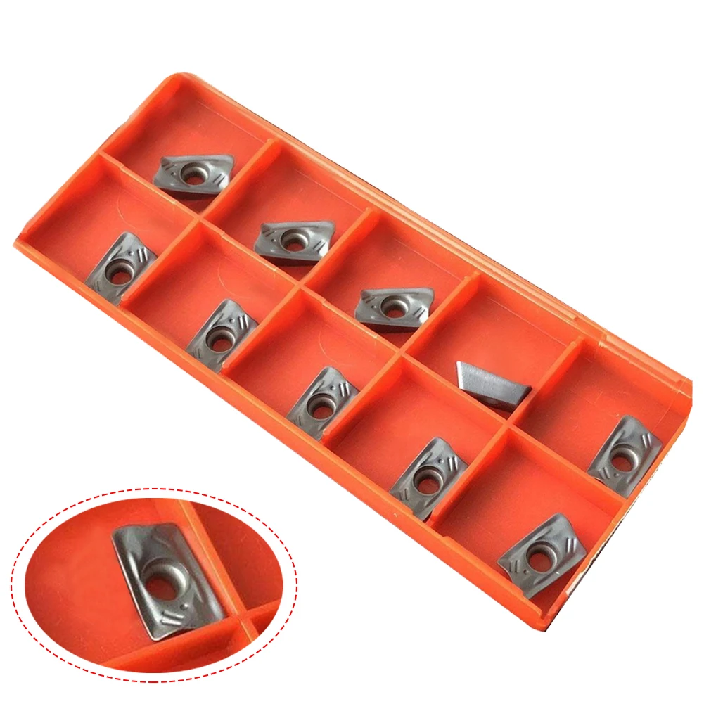 

10Pcs Carbide Inserts High Grip Strength Metalworking.Manufacturing R390-11T308M-PM Tight Tolerances Indexable Inserts