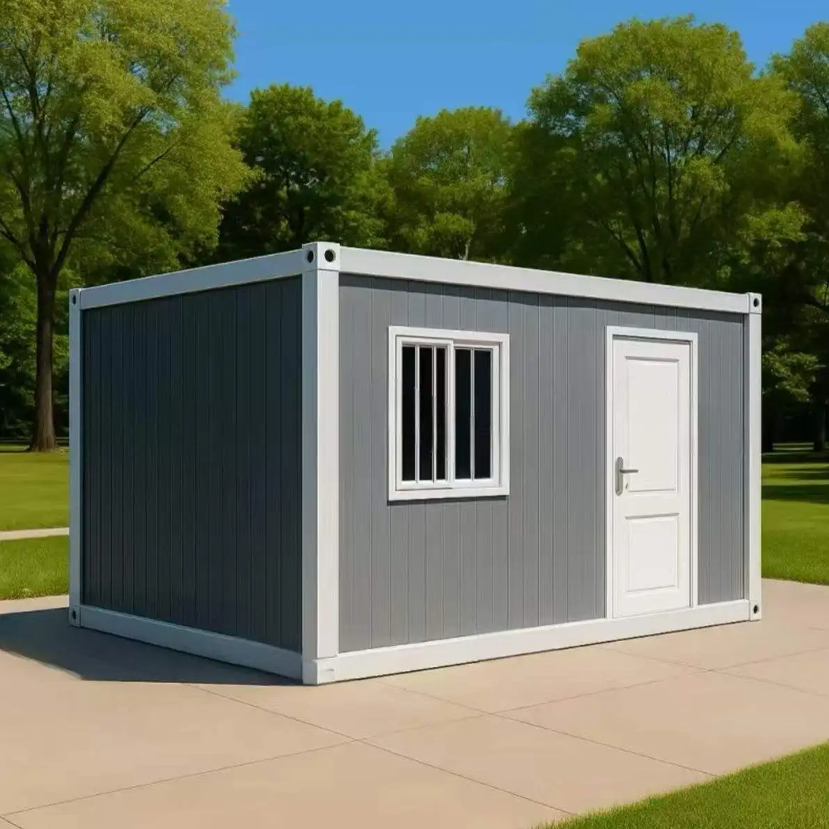Multiple Color Options Available Container House Anodic Oxidation Rust Prevention Aluminum Alloy Container Outdoor Prefab House