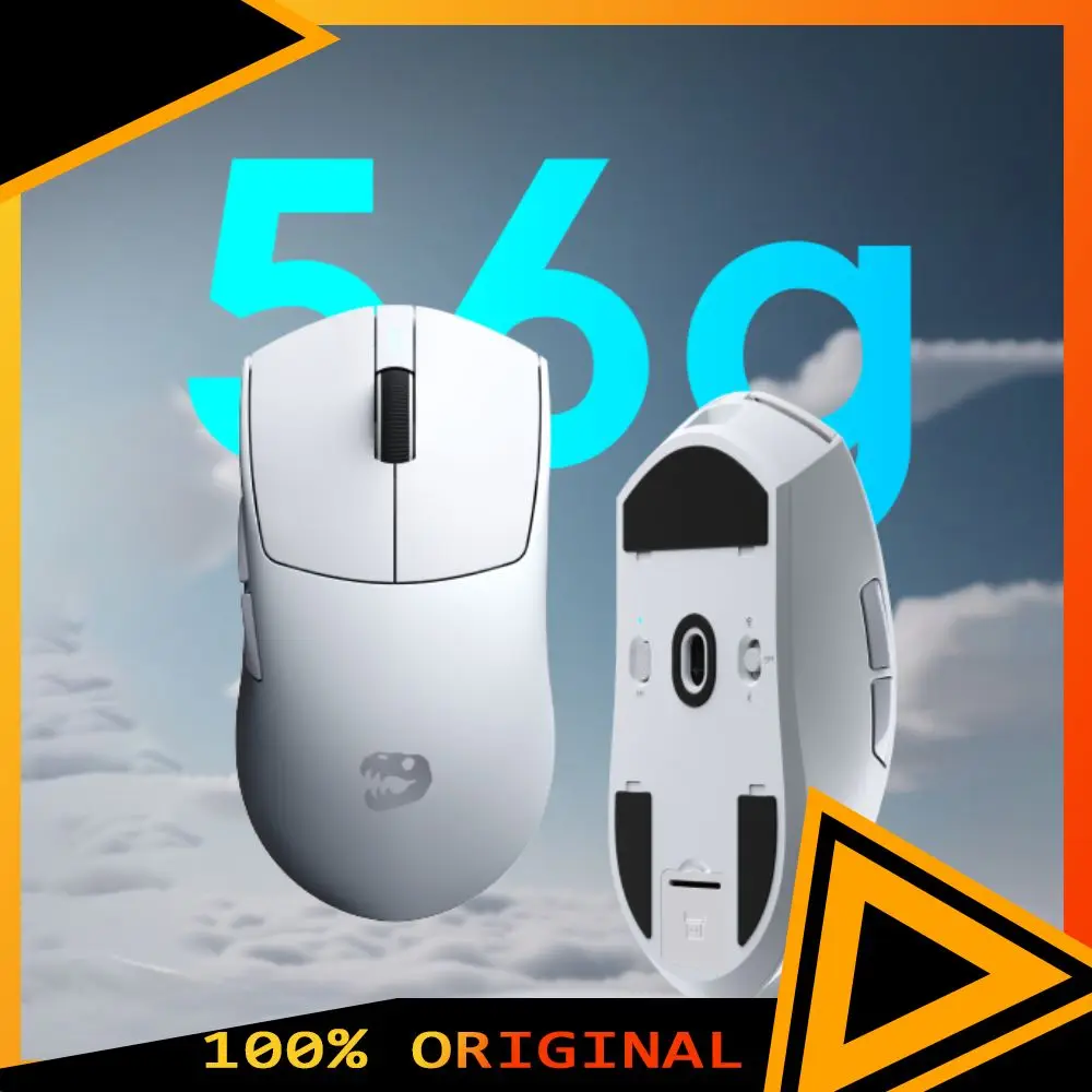 

Mloong MX301 Lite Gaming Mouse Ofiice 500mAh 3Mode MLOONG S1 Exclusive Sensor TTC 1000HZ 140H Long battery life 55g Lightweight