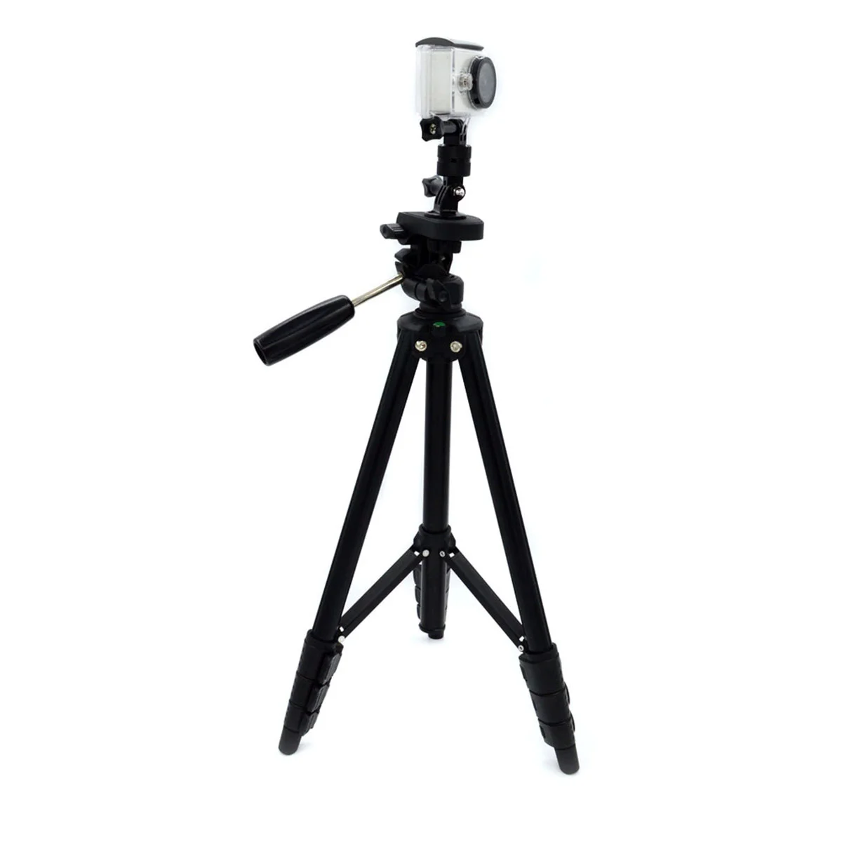 360 Degree Rotatory Pedestal Adapter for 5 5S 4 4S 3 4K Action Camera Holder Bike