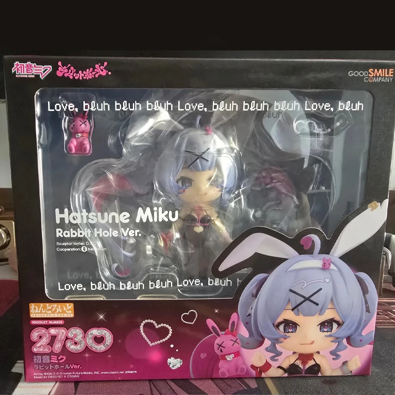 Auf Lager Original Good Smlie Company Gsc Hatsune Miku 2730 Kaninchenloch PVC Q Version. Actionfigur Anime Modell Spielzeug Sammlerstücke Geschenk