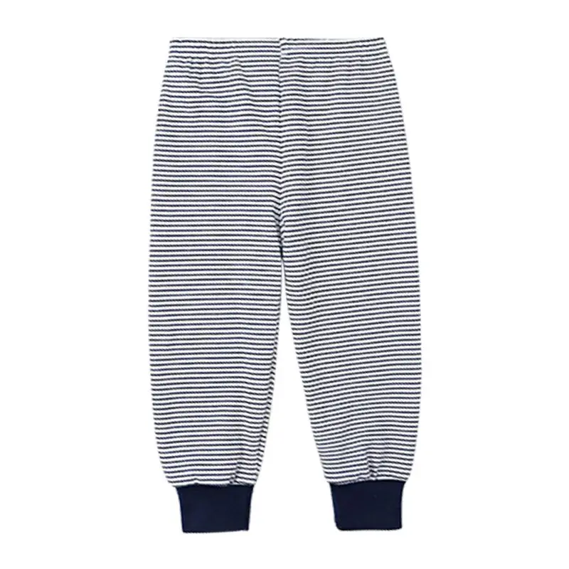 Ensembles en coton à manches longues pour enfants, vêtements de dessin animé pour enfants, vêtements de nuit pour la maison, olympiques pantalons en Y pour garçons et filles