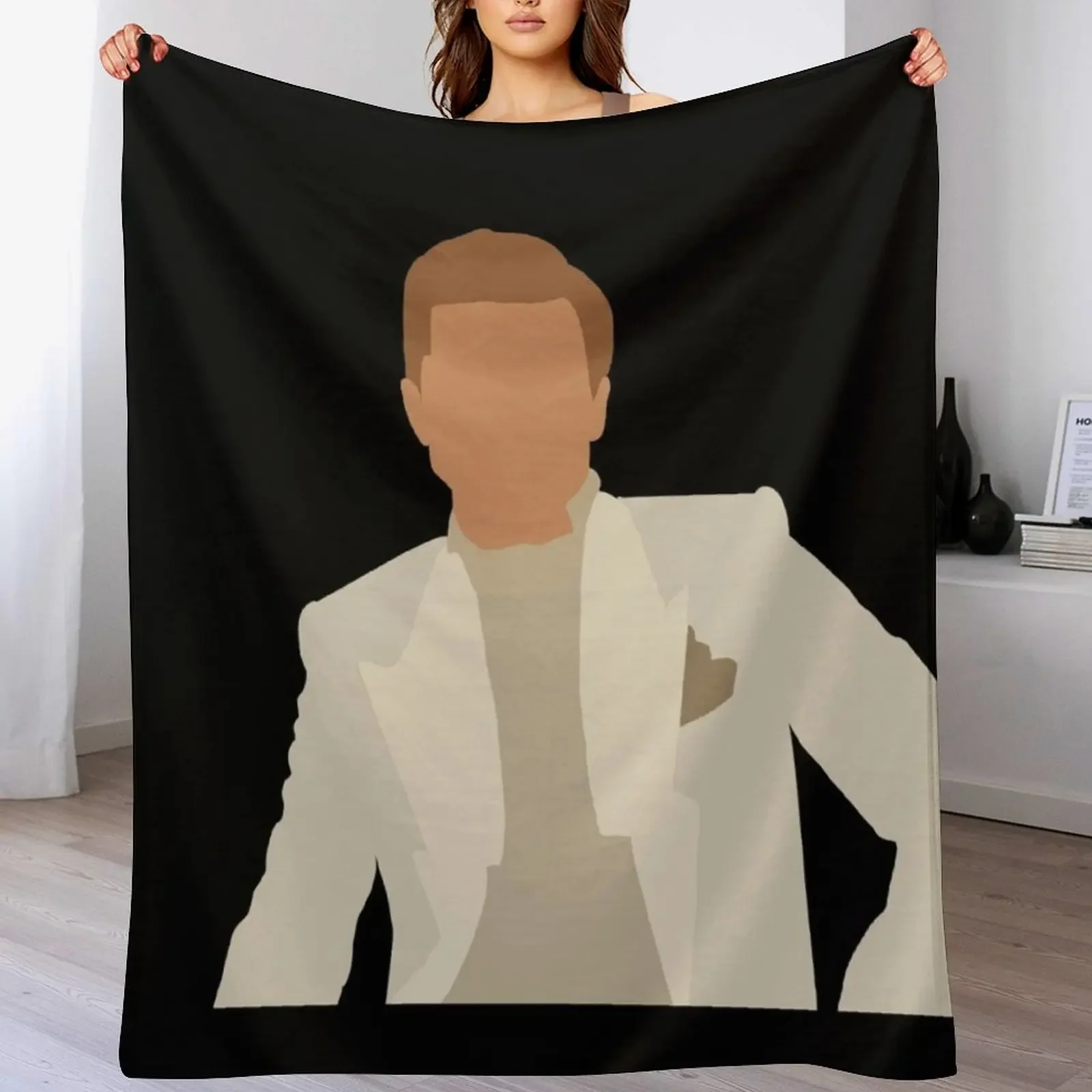 

Minimalistic lover boy V4 Throw Blanket Moving Polar Vintage Camping Blankets