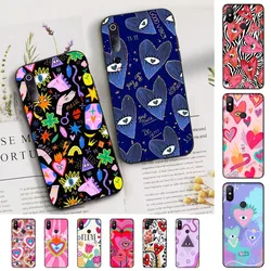 Funny Turkish Lucky Blue Evil Eye Phone Case For Xiaomi Mi 5X 8 9 10 11 12 lite pro 10T PocoX3pro PocoM3 Note 10 pro lite