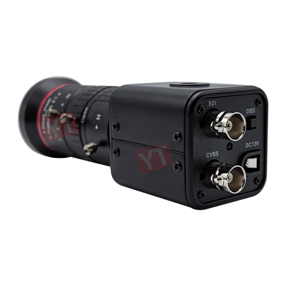 كاميرا 1080P 60fps HD SDI مقاس 1/2.8 بوصة cmos نظام أمان البث الرقمي 5-50 مم كاميرا بعدسة صناعية للتكبير