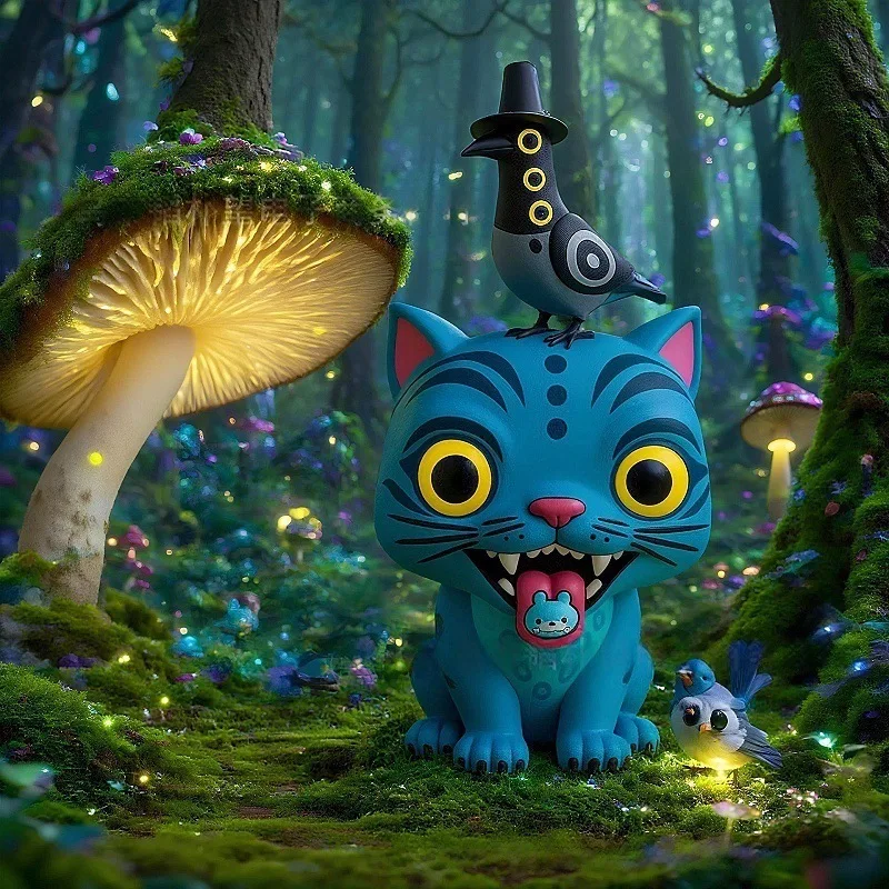 K-pop Devil Hunter Derpy Tiger POP! شخصية من الفينيل، لعبة مجسمة قابلة للجمع من Huntrix Anime، هدية شخصية كرتونية لطيفة للمعجبين