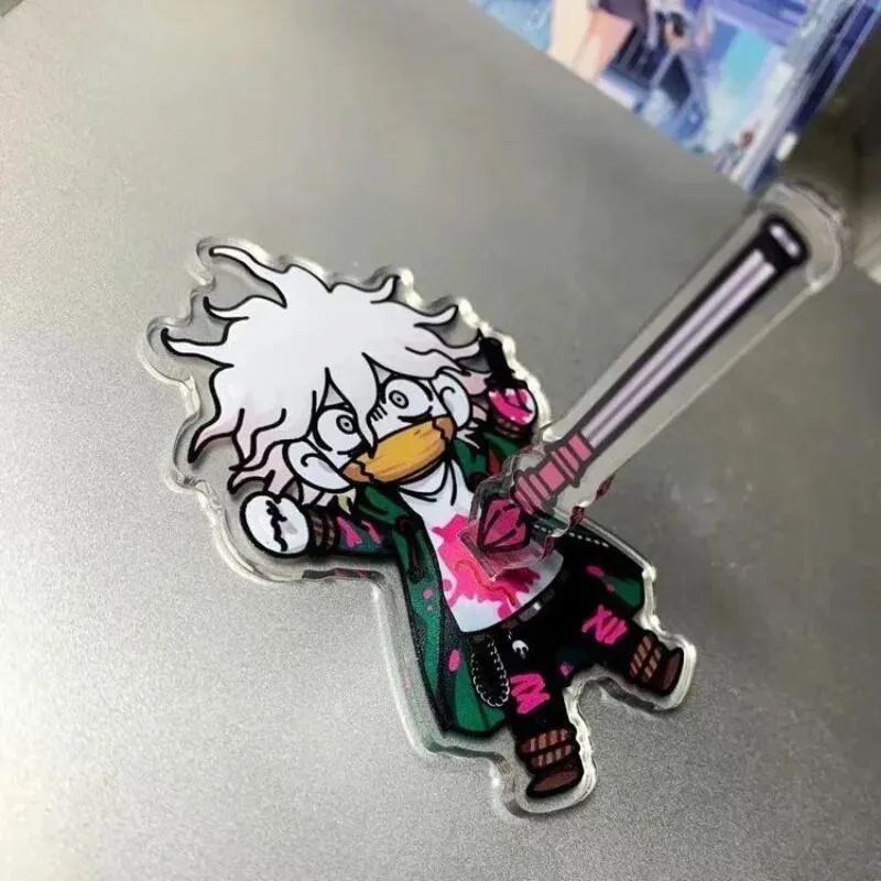 Danganronpa Anime Figuren Acryl Ständer Nagito Komaeda Modell Ornament Zubehör Dekorative Fans Sammeln Geschenke Spielzeug – Detail 3