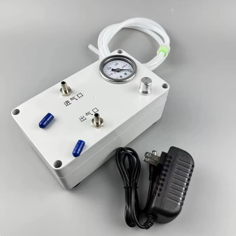 Dual Purpose Vacuum Pressure Pump Adjustable Flow AC 100-240V Lab Anti-Vibration Pad
