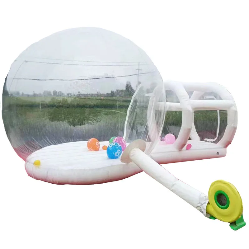 

Outdoor White PVC Inflatable Jump House Castle Bubble House Wedding Party Kids Play Game for Sale
