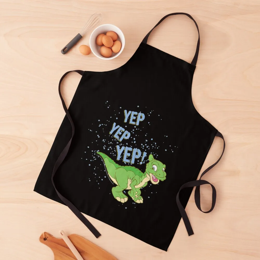 

Land Before Time Ducky Yep Yep Yep Sprinkle Apron Kitchen New 2022 Year Waterproof Kitchen Woman Kitchenware Apron