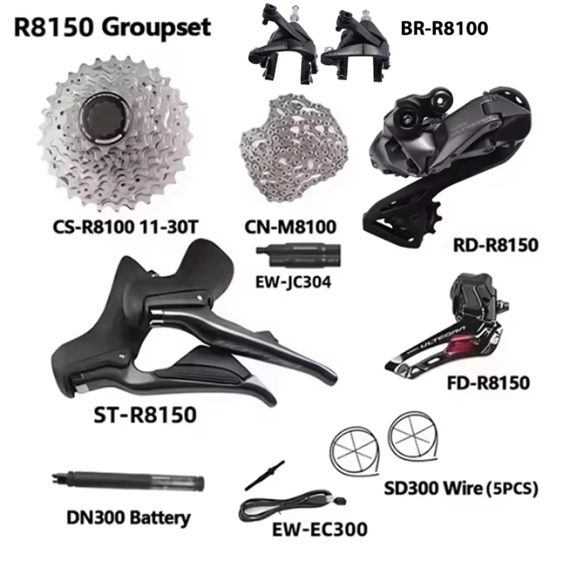 Shimano ULTEGRA R8150 Di2 Electronic Groupset 2x12S R8150 Front