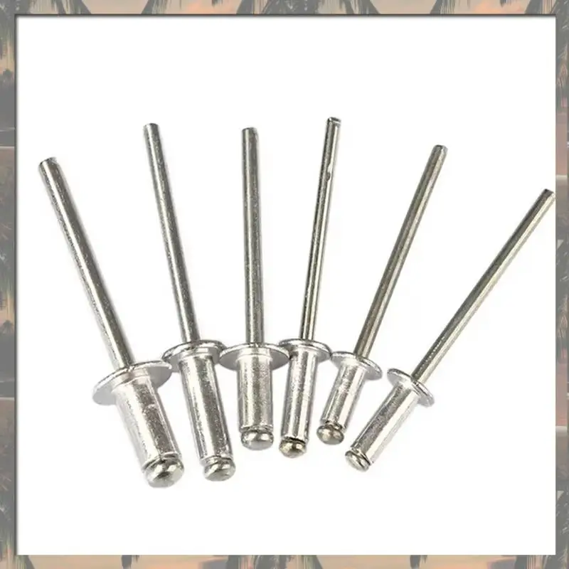 A70U Nuova rivettatrice per impieghi gravosi 120 pezzi Rivetti ciechi Utensili manuali Kit di assortimento Strumento per dadi per rivetti Giallo