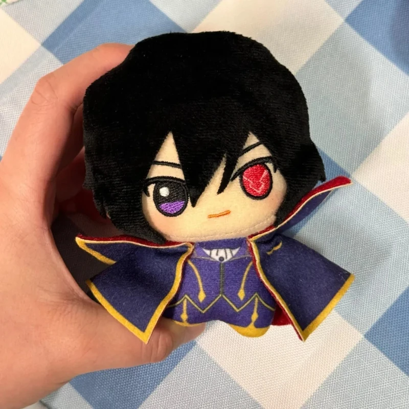 Code Geass Anime Lelouch Lamperouge 10cm Plüschpuppe Stofftier Schlüsselanhänger Sternfigur Niedliches Fangeschenk Dekoratives Accessoire