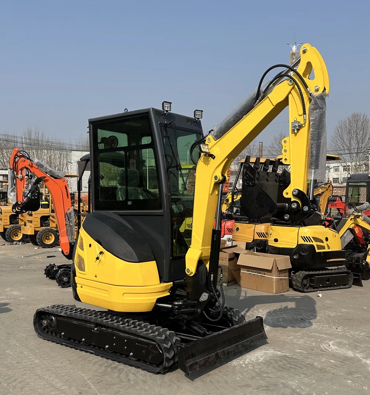 2-тонный 2,5-тонный экскаватор, китайский мини-гидравлический экскаватор, мини-багер, бесплатная доставка, микроэкскаватор, заводской маленький экскаватор Kubota