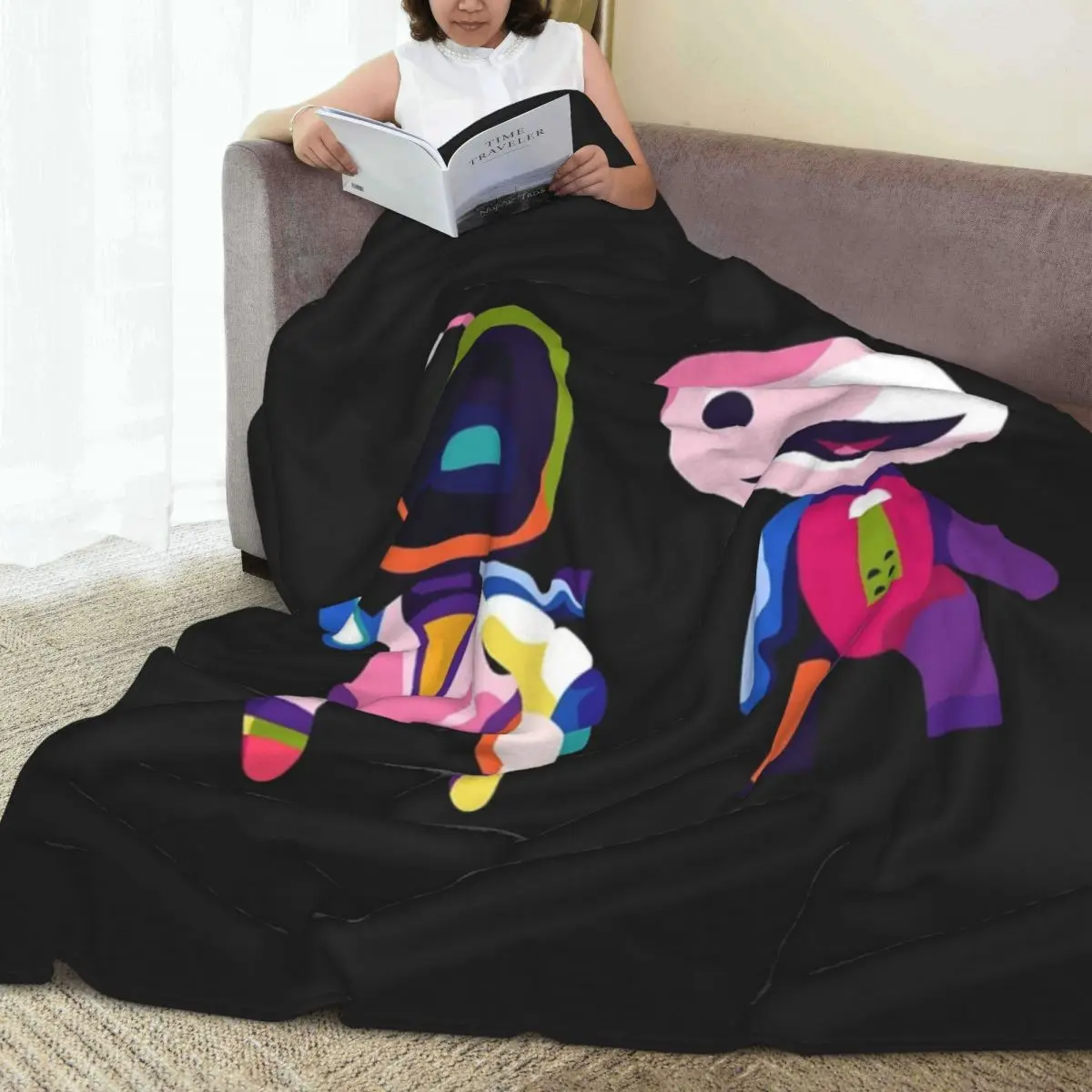 Astro And Sackboy Four Seasons Universal Blanket Movie Theater Can Be CoveredChristmas Present