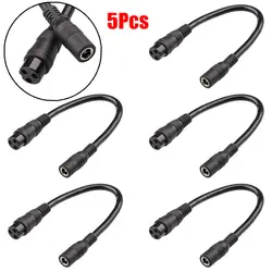 5Pcs DC 5.5MM to 3P GX16 Connector Cable For DC 5.5MM Charger
