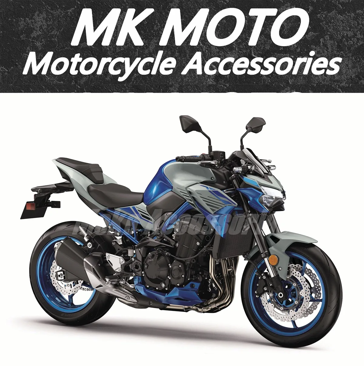 

Комплект обтекателей для Z900 2020 2021 2022, высококачественный комплект кузовных деталей из АБС-пластика, серо-синий цвет