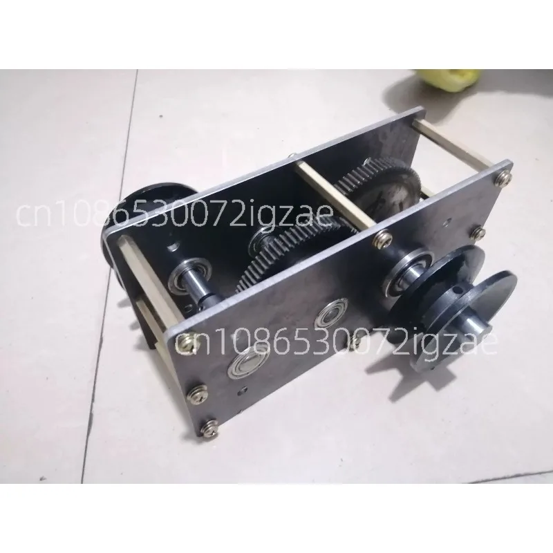 Hand generator speed increase gearbox wind hydraulic drive pulley gearbox reducer