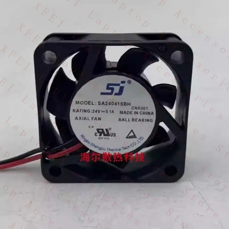 F SJ SA240415BH 24V 0.1A 4CM 4015 2-Wire Cooling Fan #1