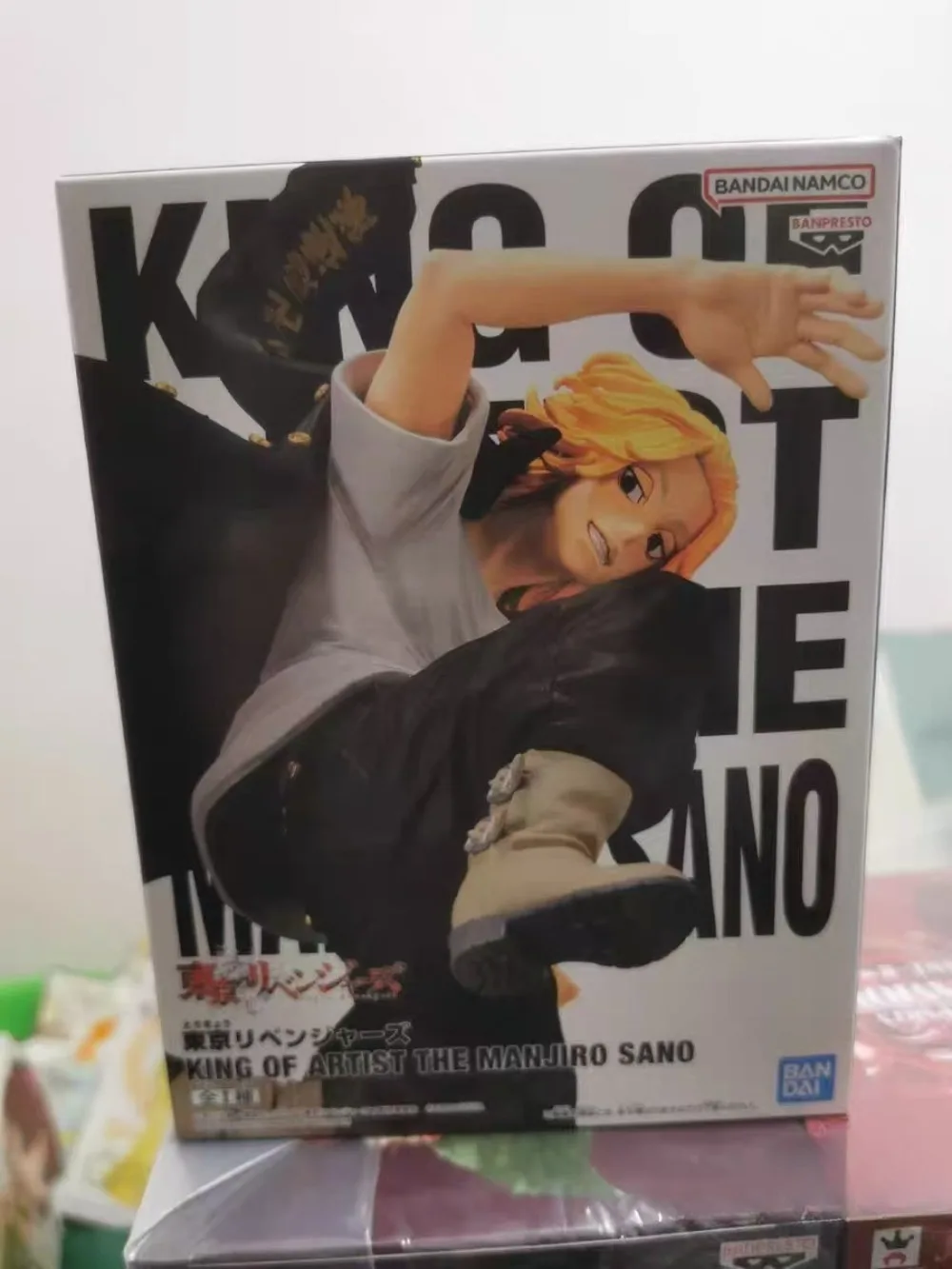 Auf Lager Original Bandai Banpresto Tokyo Revengersmanjiro Sano Anime Action-figuren Modell Spielzeug desktop Ornament sammeln Geschenke
