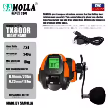 【¥3,308】SAMOLLA ベイトリール 大型LED液晶 D 特別割引-アリエク特価アラート