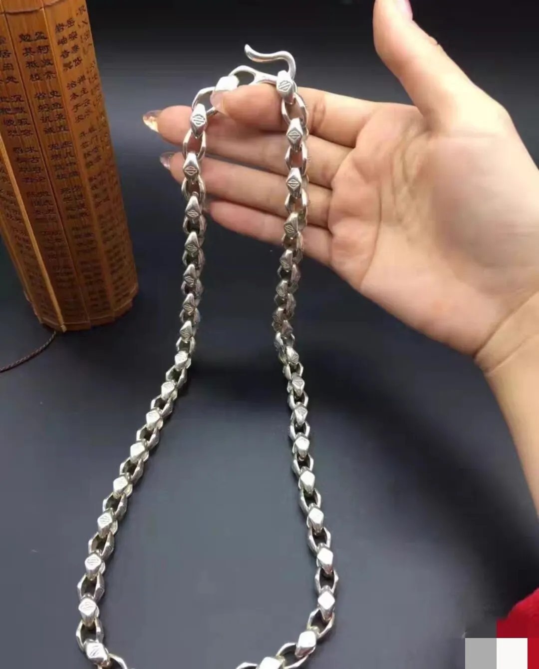 

Tibetan Silver Handmade Necklace fashion jewelry Versatile Men Women Trendy Fashion Personalized Gift