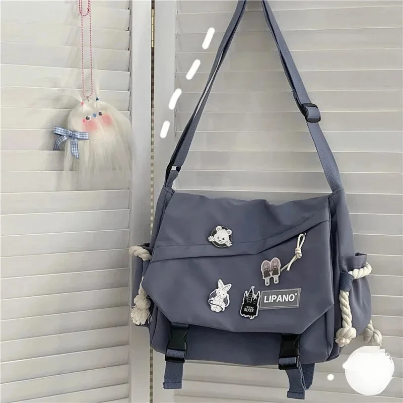 حقيبة ساعي البريد خمر متعددة الاستخدامات وسيم نمط العمل حقيبة كتف فنية للرجال والنساء حقيبة كروسبودي #3