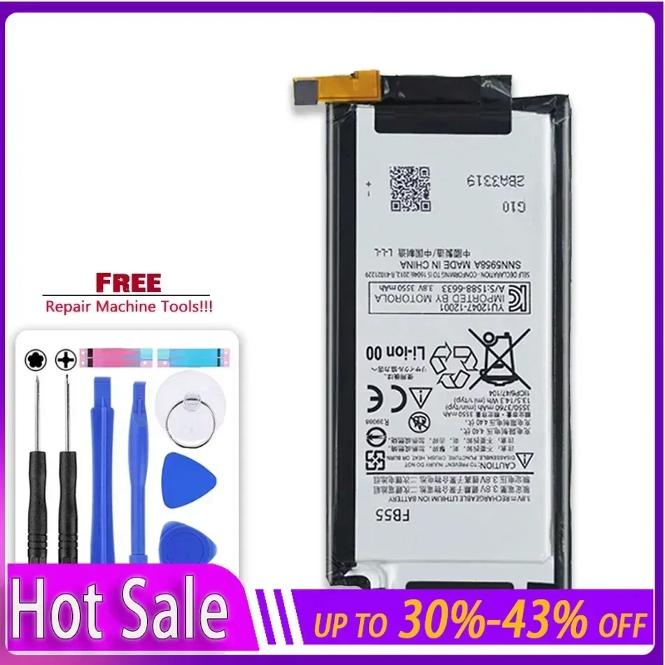 FB55 3760mAh Battery For Motorola Droid Turbo 2 Turbo2 For Moto X Force XT1580 XT1581 XT1585 FB 55 Bateria Batteries