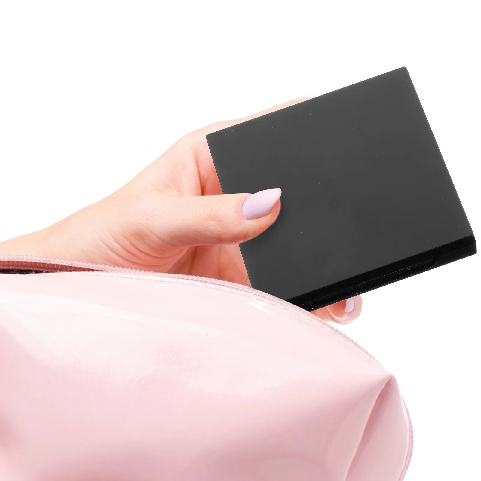 1 conjunto vazio caso sombra recarregável blush recipiente espelho compacto viagem organizador de maquiagem diy caixa de armazenamento para