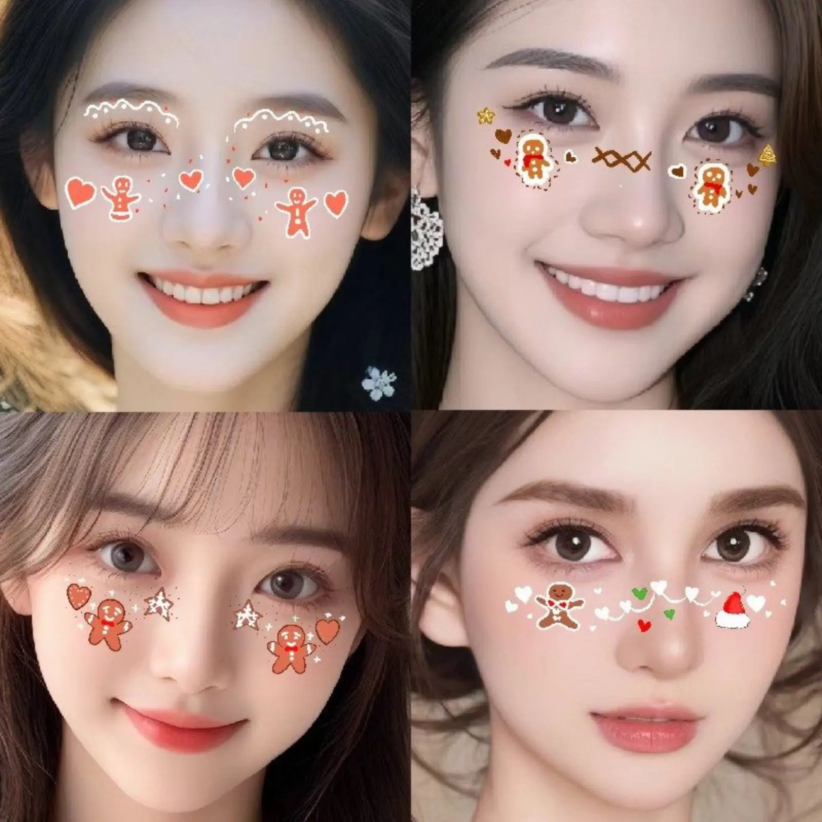 

Easy Face Crystal Sheet Glittering Jewelstone Periorbital Crystal Sheet Temporary Iridescent Finish for Children