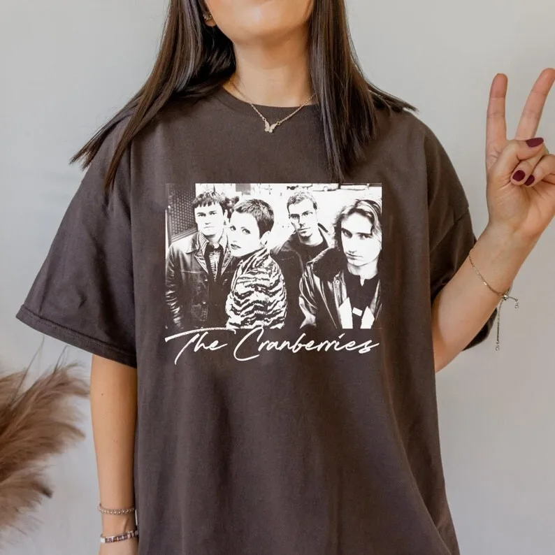 La camiseta de la banda Cranberries T color choco oscuro TE4112