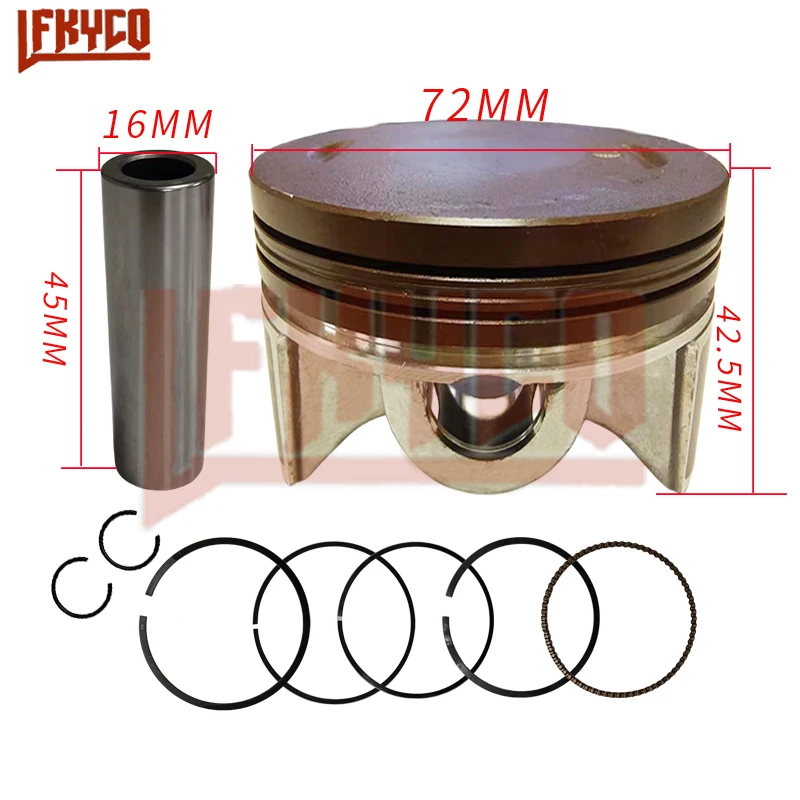 72MM Motorcycle Engine Parts Piston Ring Tool Pin 16mm*45mm for CB250F CB250 F CB250-F ZongShen KAYO BSE Dirt Pit Bike Accessory