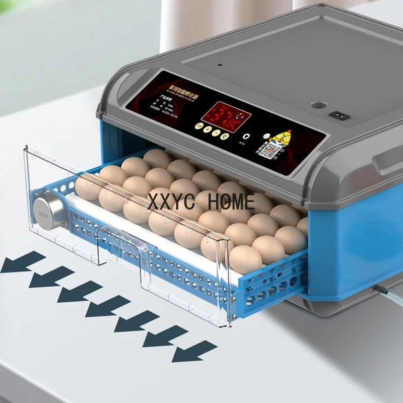 24/36 Chicken Automatic Intelligent Small Incubator For Hatching Chicken Duck Quail One Machine For Multiple Incubation 220V