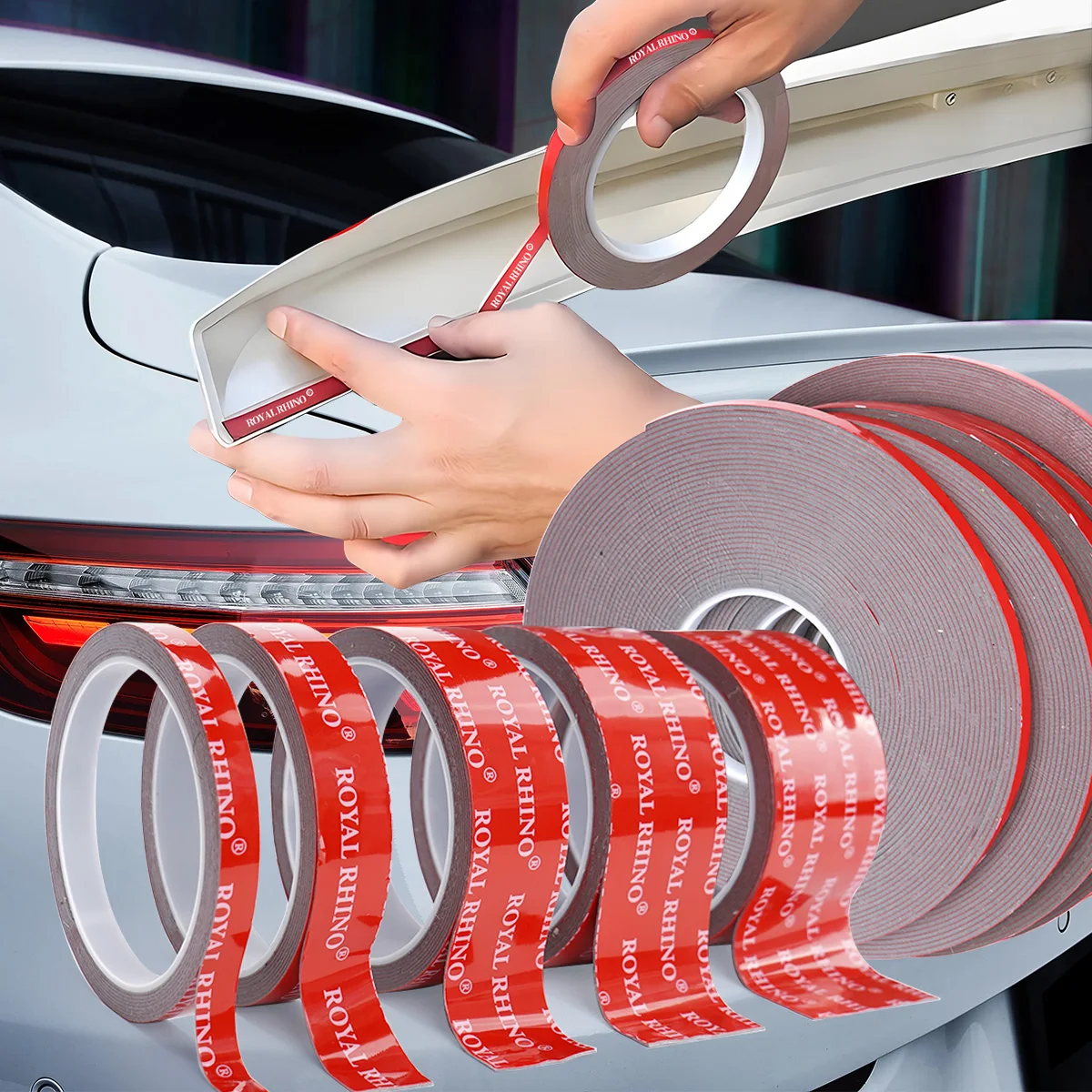 Double Sided Tape Waterproof Acrylic Foam Thicken Adhesive Tapes Heavy Duty Mounting Traceless Stickers Home Car