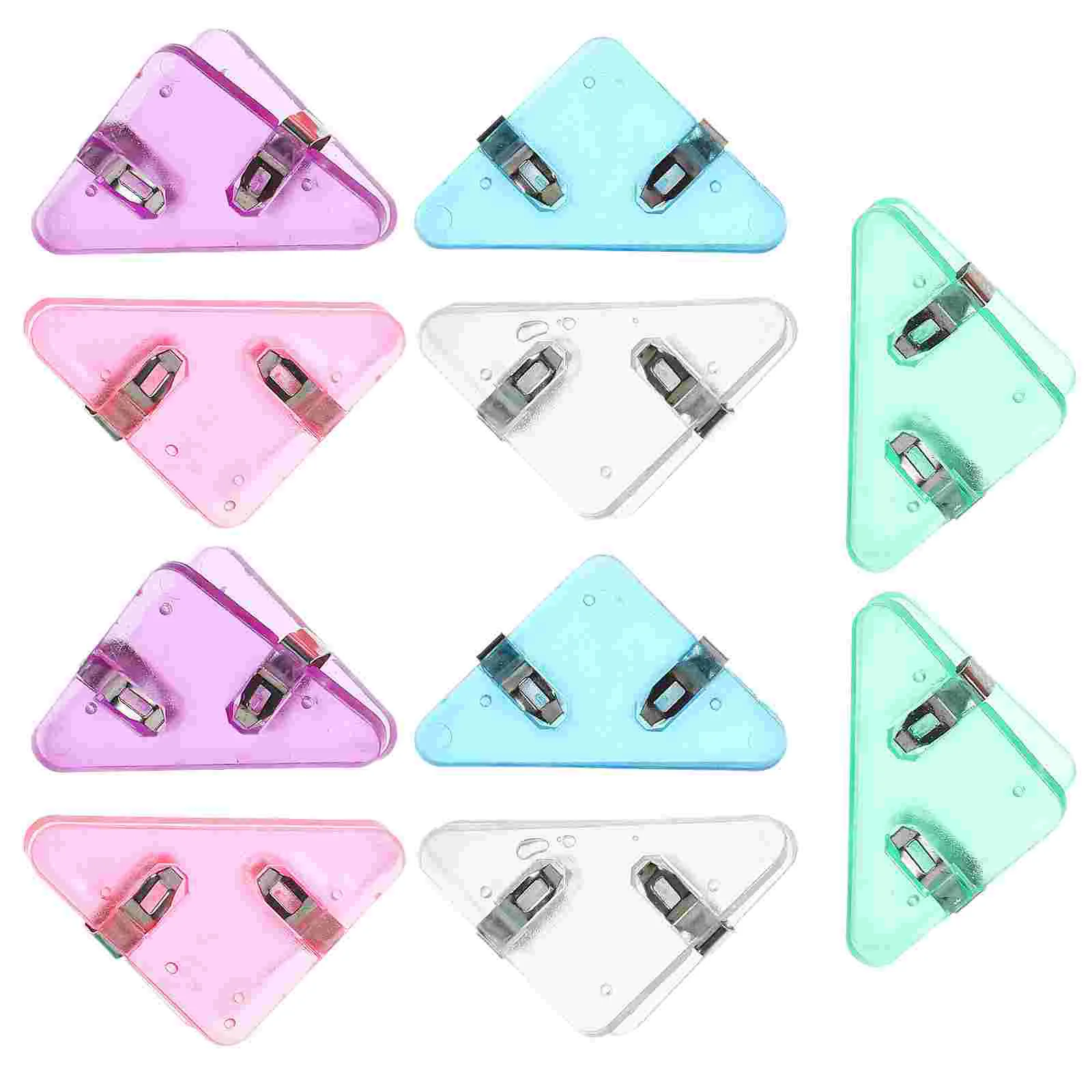 10 Pcs Binders Stationery Storage Clip Multi-function Picture Clamps Folder Office Paper Clips