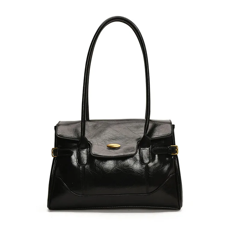 Borsa tote dal design minimalista di nicchia da donna 2025 Novità - Borsa a tracolla casual per pendolari sofisticata e alla moda