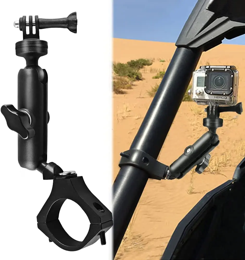 UTV ATV Camera Mount Holder Compatible with GoPro, 1.75\