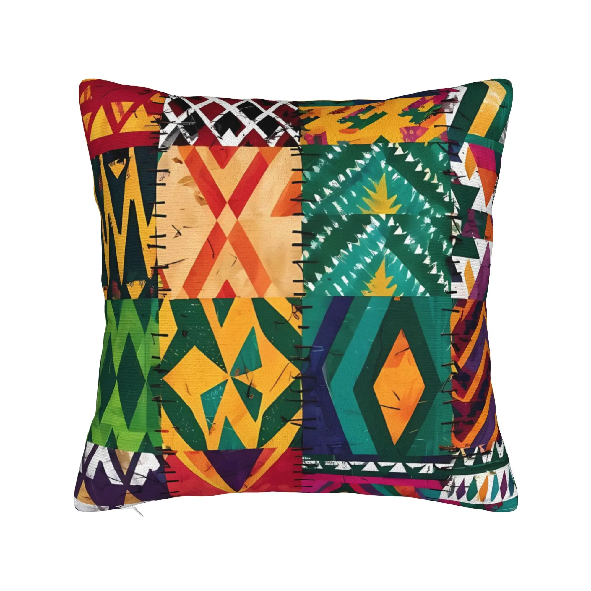 African Tribal Geometric Art Pillowcases  Novelty Pillow Case For Living Room Chair Design Pillow Cover