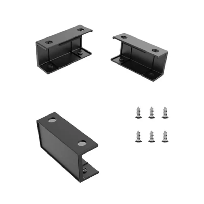 652F Computer Bracket for Under Desk, Enhances Efficiency, Fits Keyboards & Routers