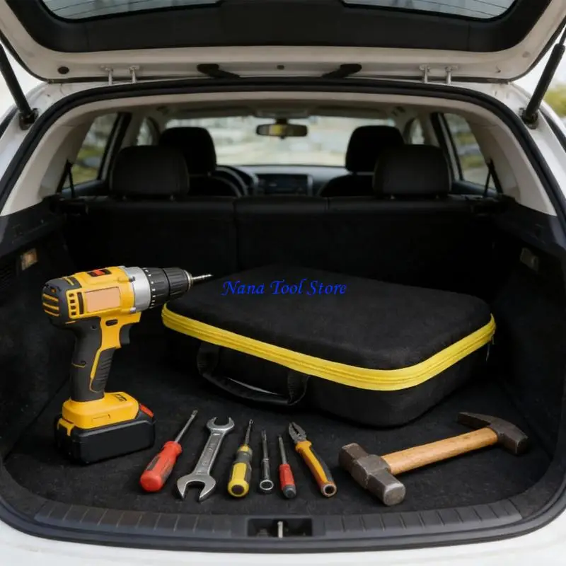 31GJ Multifunction Portable Electric Drill Tool Bag Shockproof Bag Large Capacity