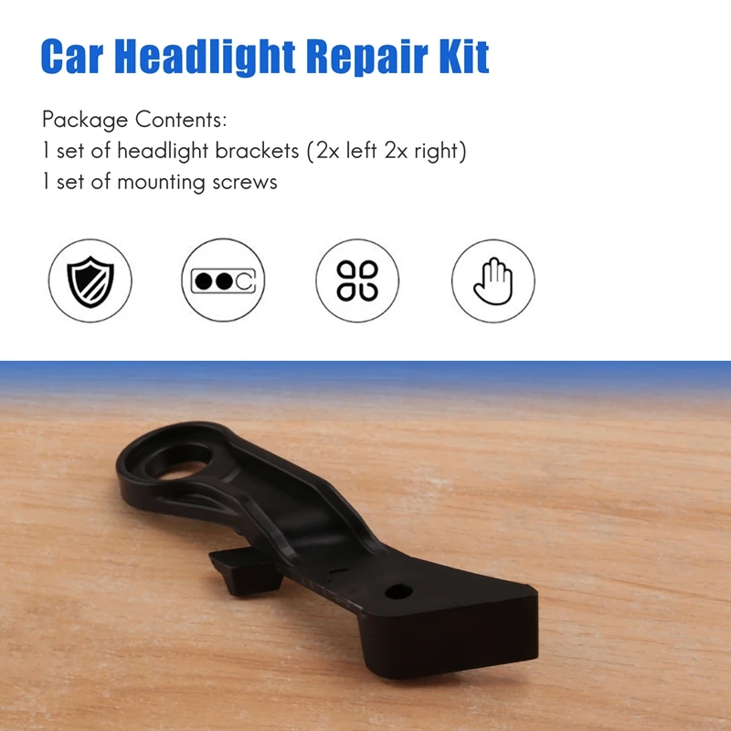 Car Headlight Repair Kit For Toyota Lexus RX330 2003-2008 Headlight Bracket Protection Ring 8119448030 8119348030