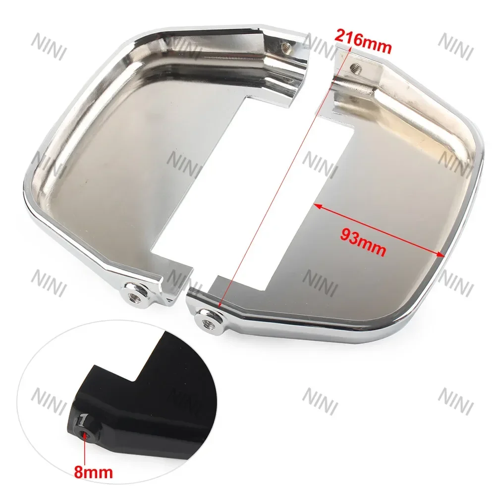 

Motorcycle For Harley Davidson Touring Road Electra Street Glide Rear Passenger Foot Peg Floorboard Cover