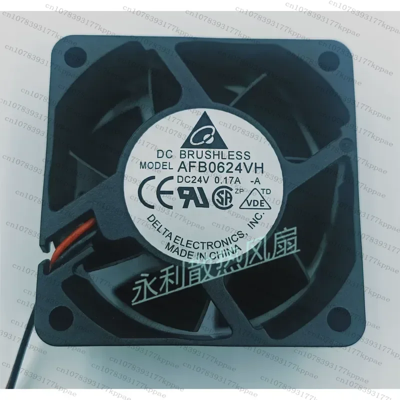 1PCS for for Delta AFB0624EH SH HH VH H 6cm 24V 6025 Variable Frequency Cooling Fan Silent