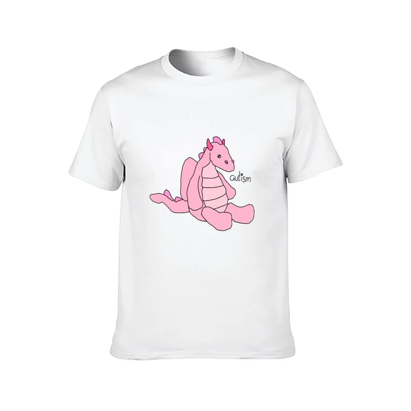 الوردي التوحد فخر التنين تي شيرت أنيمي تي شيرت للرجل تي شيرت للرجل سليم صالح تي شيرت للرجل القطن تي شيرتات عجيبة #2