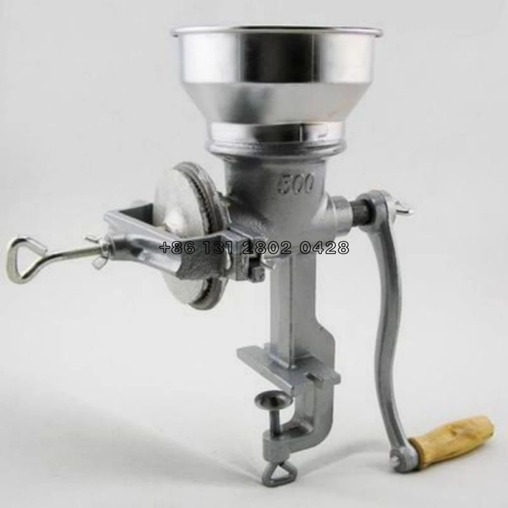 Manual hand home large walnut peanut corn flour mill tinned iron mill grain grinder herbs grinding machine spice grinder