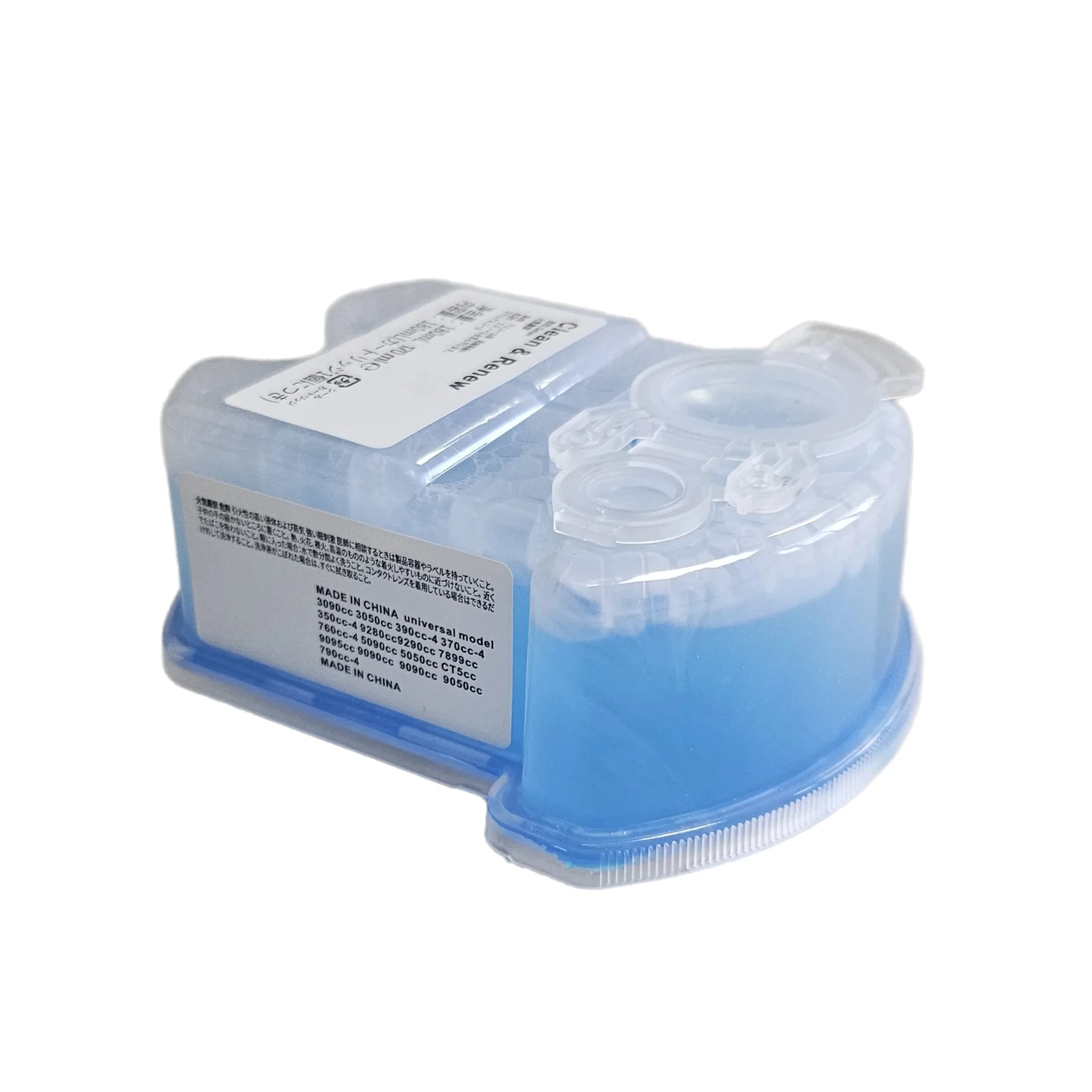 Cartuchos de recarga Clean & Renew CCR, líquido de limpeza de substituição compatível com o aparelho de barbear Braun Clean&Charge séries 5/7/9/Cooltec.